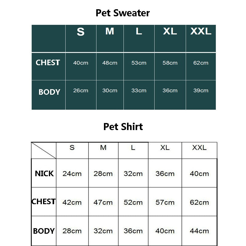 Winter Warm Pet Dog Sweater for Small Dogs Chihuahua Sweater French Bulldog Outfit Coat Puppy Fashion Jacket Pug Costume