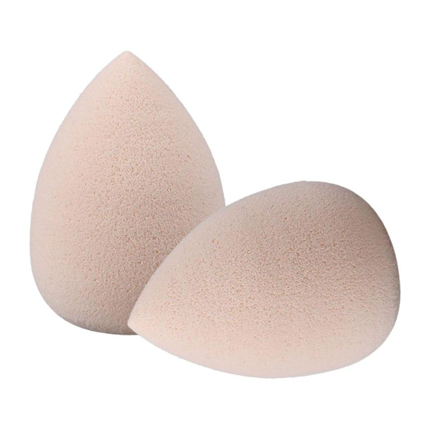 2 pieces water drops beauty makeup sponge