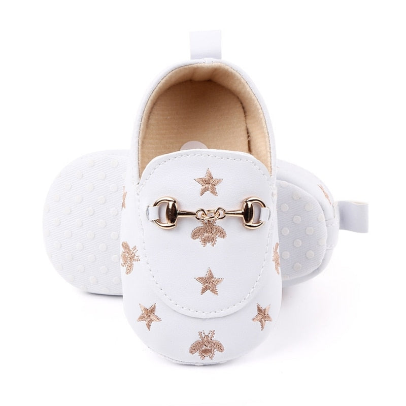 1Pair Baby Girl Infant Cute Fashion Pentagram Pattern Shoes