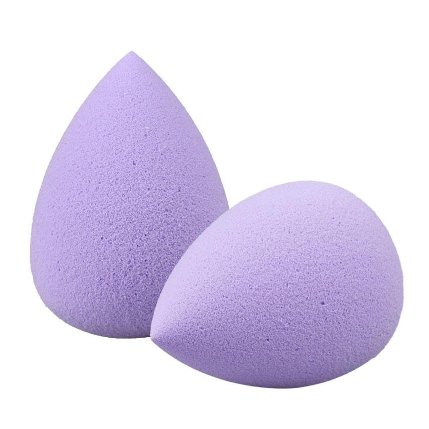 2 pieces water drops beauty makeup sponge