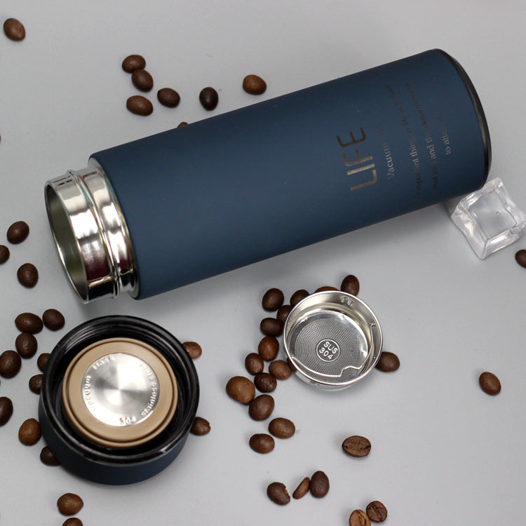 500ML Home Thermos Tea Vacuum Flask With Filte