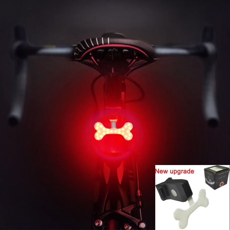 Bicycle Light USB Rechargable Bike Light Led Lamp Flashlight Tail Rear Cycling Lights for MTB Seatpost Bicycle Accessories