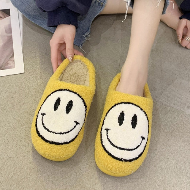 Smiley Face Slippers House Slippers