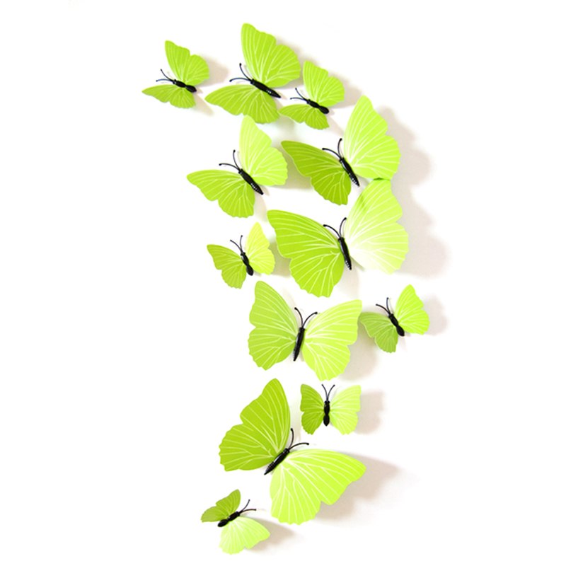 3D BUTTERFLY WALL STICKER ? PVC STICKER HOME DECOR WALL DECALS