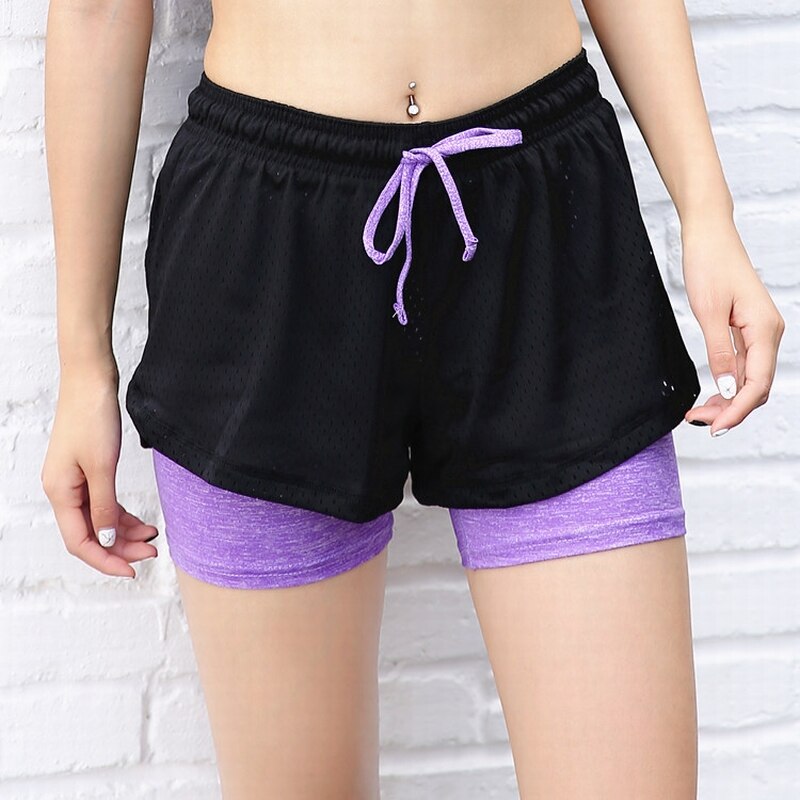 Unisex Summer Yoga Shorts Women Mesh Breathable Ladie Girl Short Pants for Running Athletic Sport Fitness Clothes Jogging