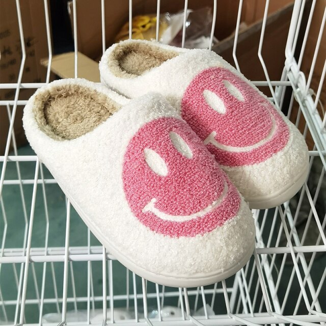 Smiley Face Slippers House Slippers