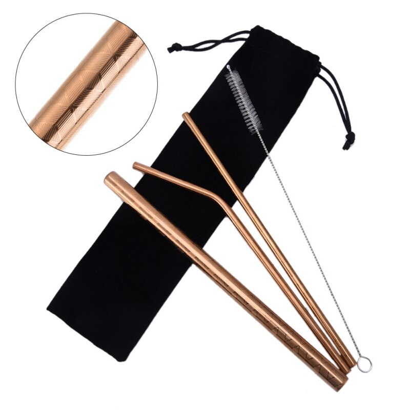 5pcs Eco Friendly Reusable Straw