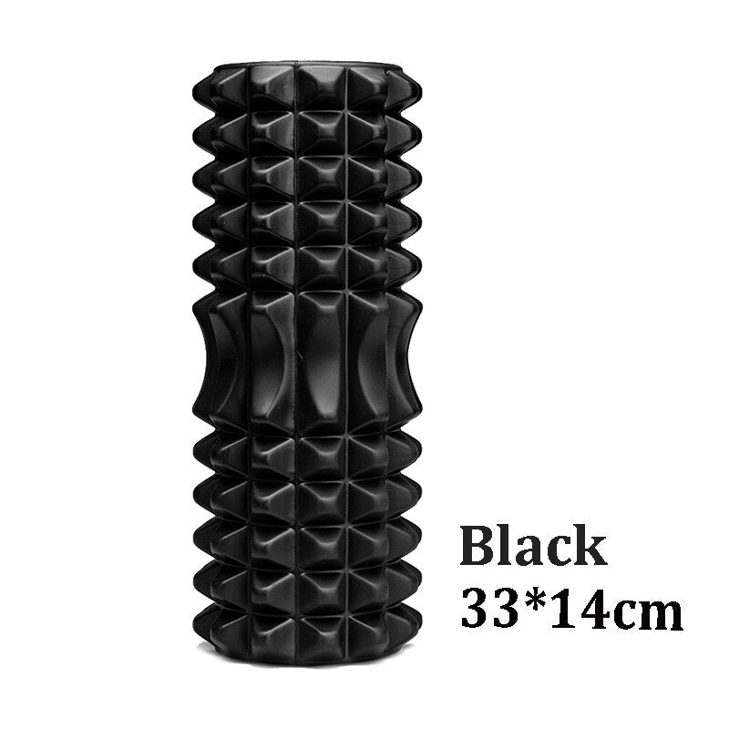 Yoga Column Fitness Pilates Yoga Foam blocks Train Gym muscle relax Massage Roller Grid Trigger Point Therapy Physio Exercise
