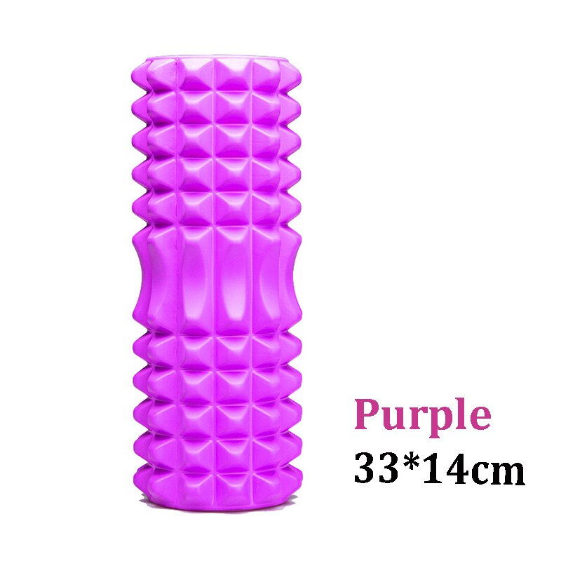 Yoga Column Fitness Pilates Yoga Foam blocks Train Gym muscle relax Massage Roller Grid Trigger Point Therapy Physio Exercise