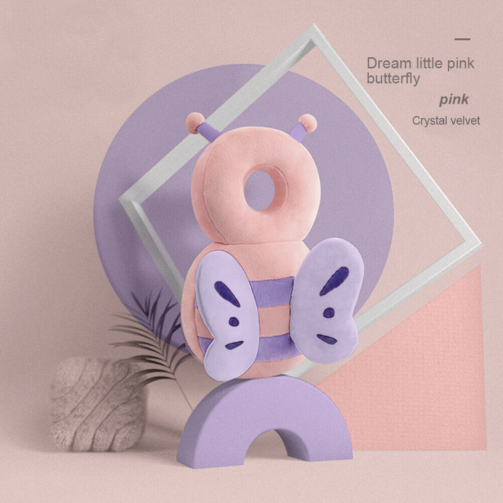 1-3T Toddler Baby Head Protector Safety Pad Cushion Back Prevent Injured Unicorn Bee Cartoon Security Pillows