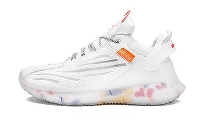 2021 Fashion New Men Sneakers High Quality Breathable Reflective Male Running Shoes Comfortable Thick Bottom Men Shoes