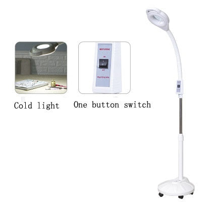 Beauty salon makeup lamp LED cold light lamp magnifying glass tattoo lamp beauty lamp manicure tattoo eye shadowless floor lamp