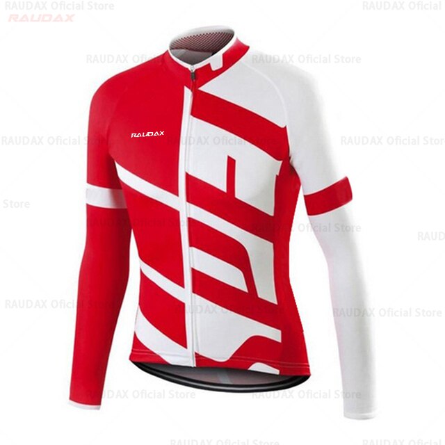 Spring 2021 Sports Raudax Cycling Jersey Autumn Mtb Cycling Clothing Summer Long Sleeve Triathlon Mountain Bike Bib Pant Set
