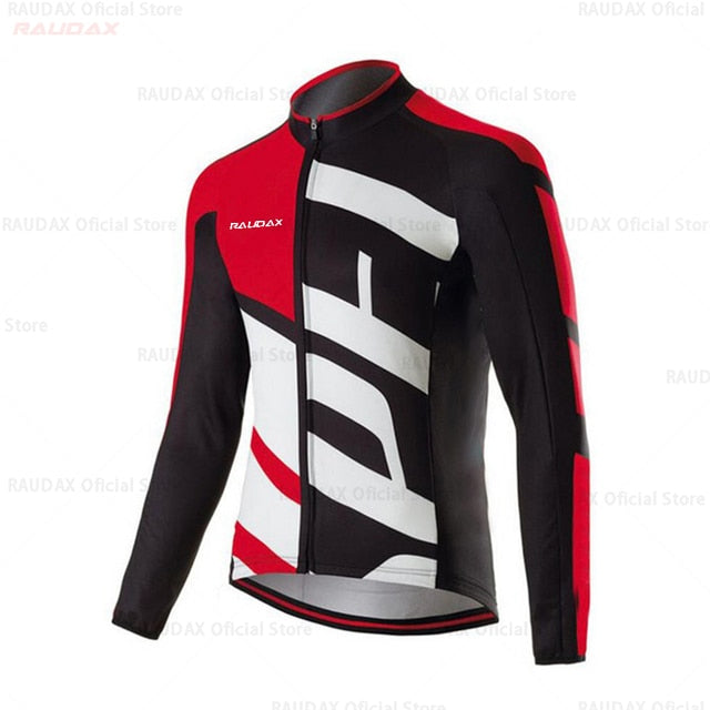 Spring 2021 Sports Raudax Cycling Jersey Autumn Mtb Cycling Clothing Summer Long Sleeve Triathlon Mountain Bike Bib Pant Set