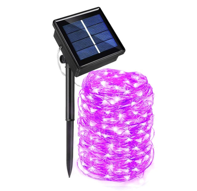50/100/200/330 LED Solar Light Outdoor Lamp String Lights For Holiday Christmas Party Waterproof Fairy Lights Garden Garland