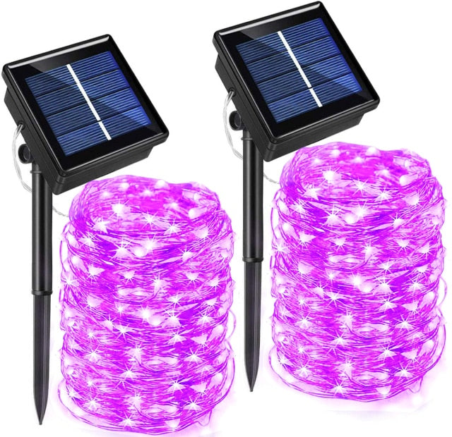 50/100/200/330 LED Solar Light Outdoor Lamp String Lights For Holiday Christmas Party Waterproof Fairy Lights Garden Garland