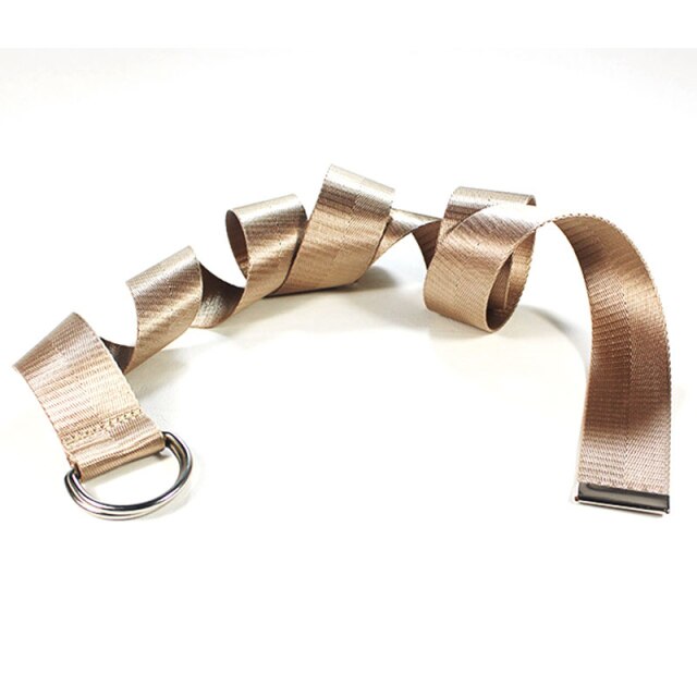 Bohemian Print Canvas Belt For Women Metal D Ring Buckle Harajuku Waist Strap Jean Dress Trouser Female Men Decoration Waistband