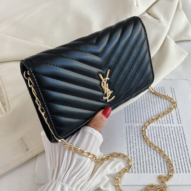 Tote Bags for Women Chain Crossbody Bag Diamond Lattice Shoulder Bag Female Large Leather Plaid Shopper Handbags