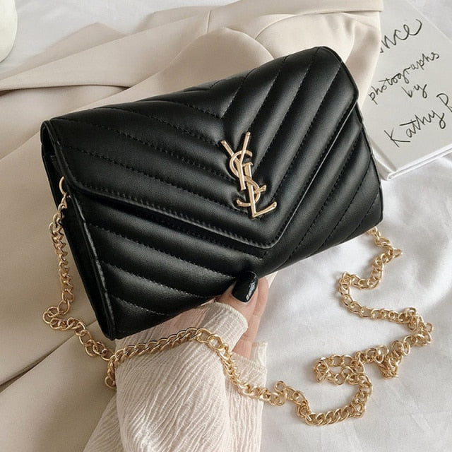 Tote Bags for Women Chain Crossbody Bag Diamond Lattice Shoulder Bag Female Large Leather Plaid Shopper Handbags