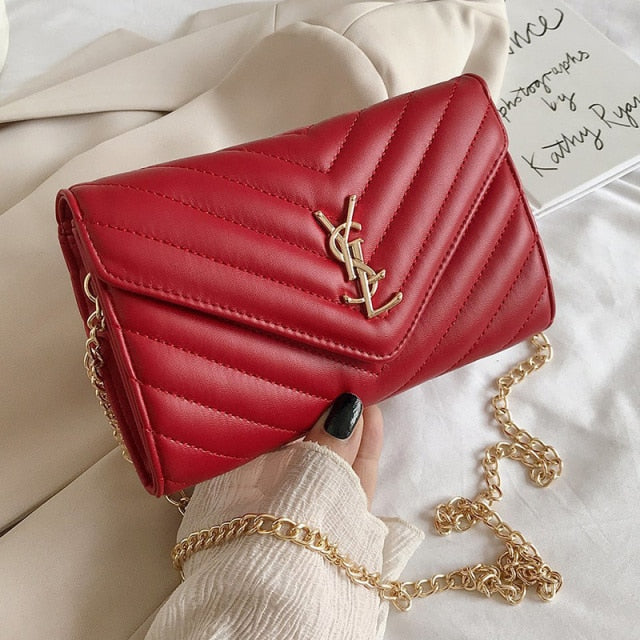 Tote Bags for Women Chain Crossbody Bag Diamond Lattice Shoulder Bag Female Large Leather Plaid Shopper Handbags