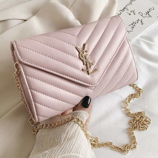 Tote Bags for Women Chain Crossbody Bag Diamond Lattice Shoulder Bag Female Large Leather Plaid Shopper Handbags