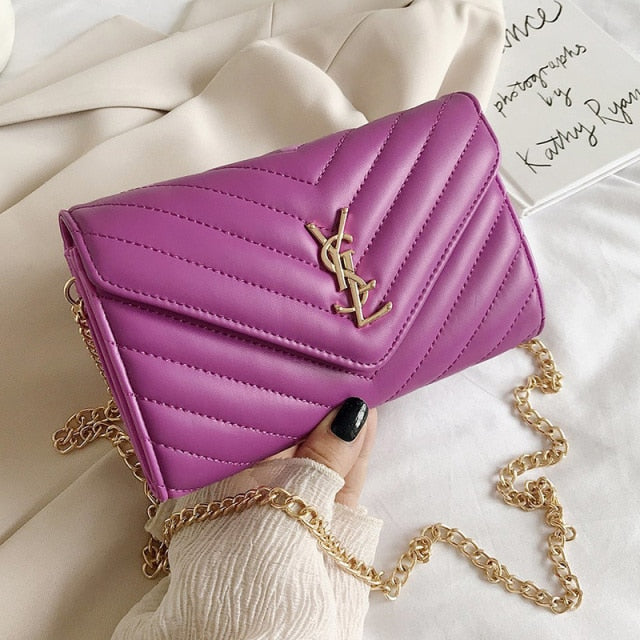 Tote Bags for Women Chain Crossbody Bag Diamond Lattice Shoulder Bag Female Large Leather Plaid Shopper Handbags