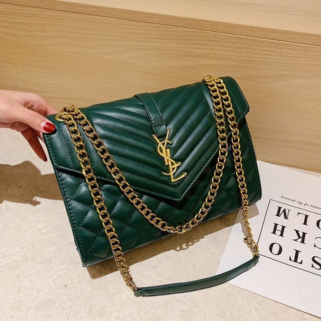 Tote Bags for Women Chain Crossbody Bag Diamond Lattice Shoulder Bag Female Large Leather Plaid Shopper Handbags