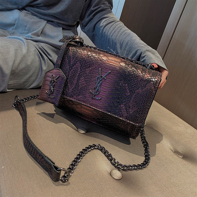 Tote Bags for Women Chain Crossbody Bag Diamond Lattice Shoulder Bag Female Large Leather Plaid Shopper Handbags