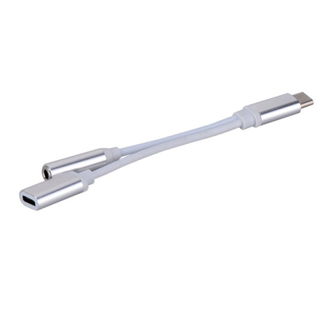 Adapter Cables For Apple Audio Charging Connector For Iphone X 7 8 Plus XR 11 Pro Xs Max To 3.5mm Headphone Adapter AUX Splitter