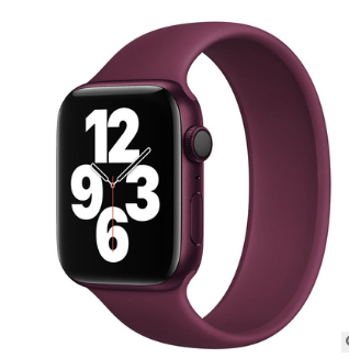 Strap for Apple Watch 5 Band 40mm 44mm iWatch serie 4/5/6/SE Elastic Belt Silicone Solo Loop bracelet Apple watch band 42mm 38mm