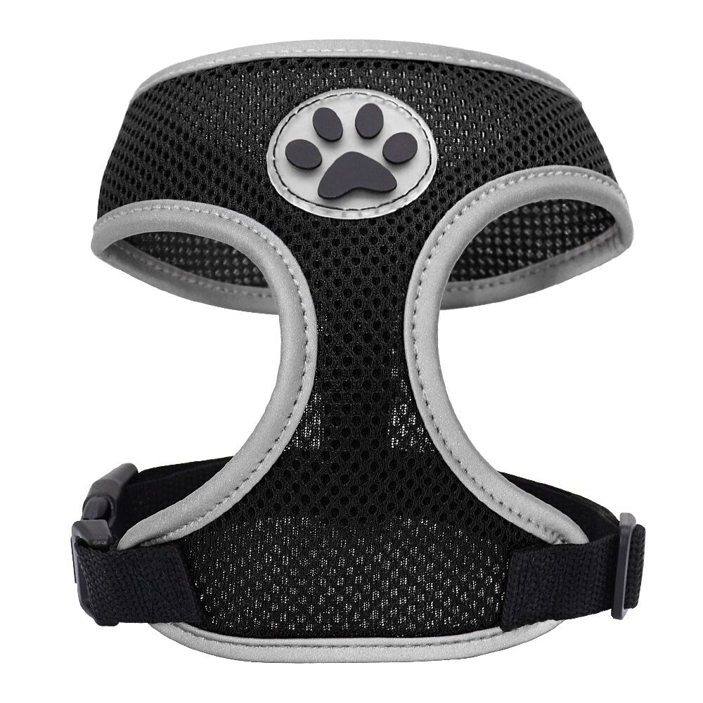 Breathable Nylon Cat Harness Reflective Dog Pet Harness for Small Medium Dogs Pet Puppy Harnesses for  Chihuahua Yorkshire
