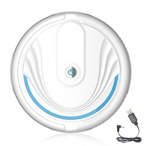 1Pc Portable Household Automatic Efficient Smart Clean Robot Vacuum Cleaner Floor Sweeping Dust Remover Easy to Use