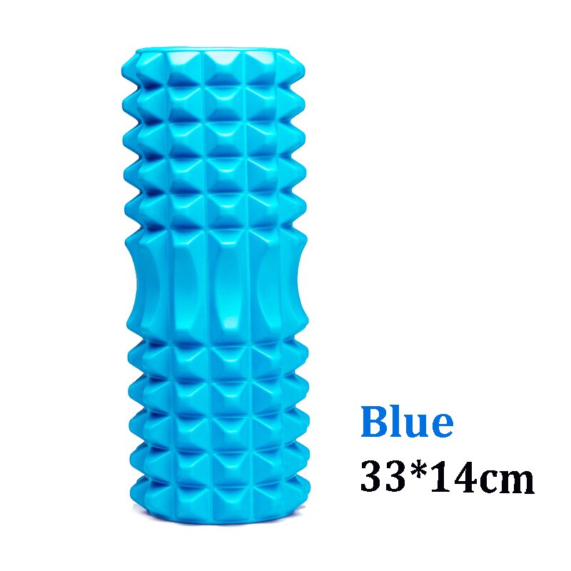 Yoga Column Fitness Pilates Yoga Foam blocks Train Gym muscle relax Massage Roller Grid Trigger Point Therapy Physio Exercise
