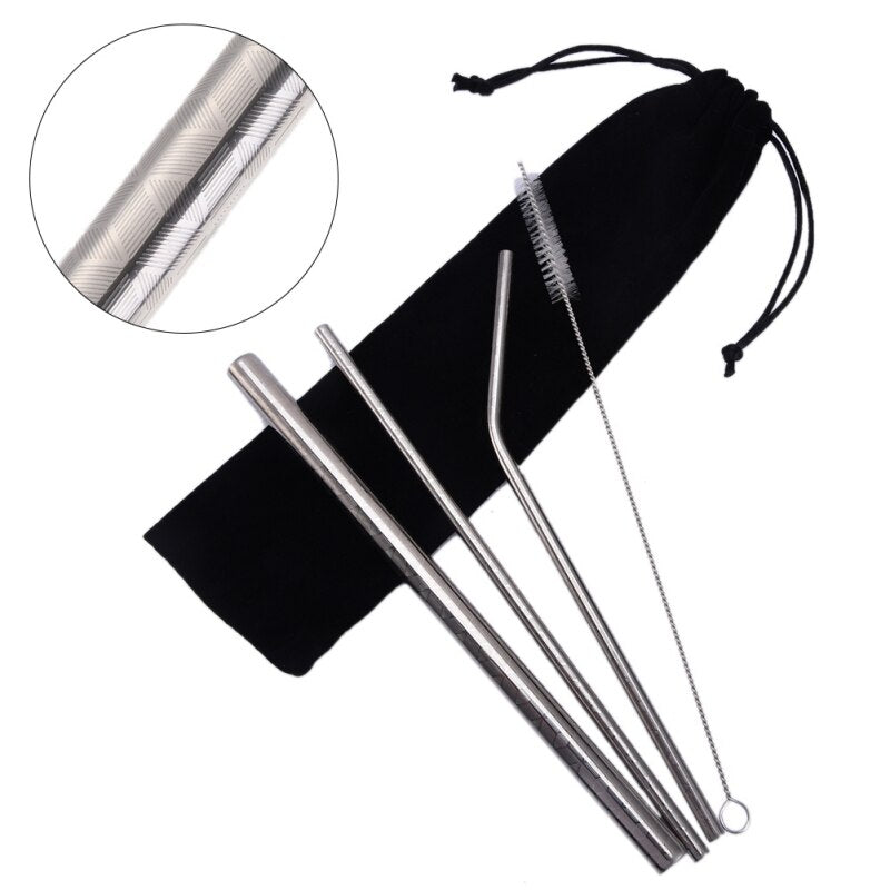 5pcs Eco Friendly Reusable Straw